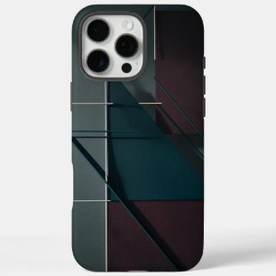 Modernes Minimalistisch - Abstraktes geometrisches iPhone 16 Pro Max Hülle