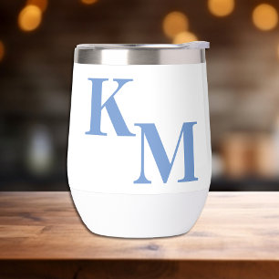 Modernes Minimalistisch blass-Monogramm
