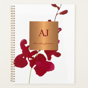 Modernes, minimalistisch elegantes Glam floral Gir Planer