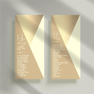 Modernes Minimalistisch geometrisches Hochzeitspro Werbekarte