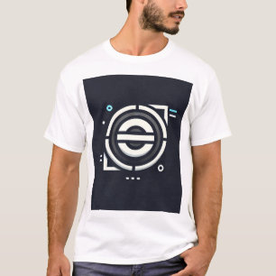 Modernes Minimalistisch geometrisches Logo - Stilv T-Shirt
