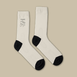 Modernes Minimalistisch Socken