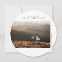 Modernes Minimalistisch | Unsere Datumskarte Geret