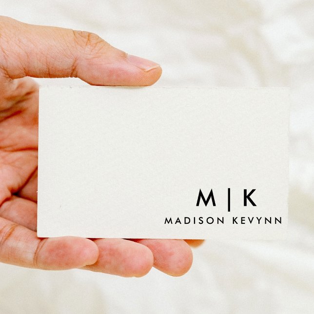Modernes Minimalistisch Visitenkarte (Von Creator hochgeladen)