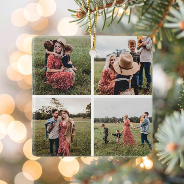 Modernes Minimalistisches 4-Fotomaterial Keramikornament (Von Creator hochgeladen)