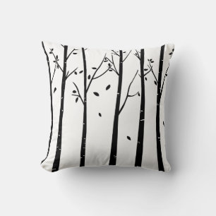 Modernes Minimalistisches Baumland Kissen