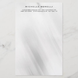 Modernes Minimalistisches Berufliches Graudesign Briefpapier