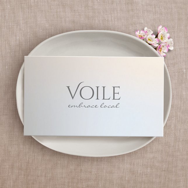 Modernes Minimalistisches Berufliches Leuchtsilber Visitenkarte (Von Creator hochgeladen)