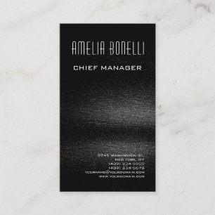 Modernes Minimalistisches Berufliches Schlicht Dun Visitenkarte