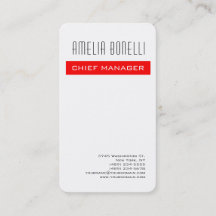 Modernes Minimalistisches Berufliches Schlichtes R