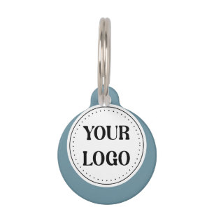 Modernes Minimalistisches Berufliches Schwarz Haustiermarke