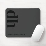 Modernes Minimalistisches Berufliches Schwarzes Mo Mousepad<br><div class="desc">Das "Modern Minimalistische Beruflich Black Monogram Mouse Pad" ist eine elegante und stilvolle Ergänzung zu jedem Arbeitsbereich. Diese personalisierten Mauspads eignen sich perfekt für die Verbesserung der Zuhause- und Arbeitsbürodekoration für Männer. Diese speziell für das anspruchsvolle berufliche konzipierten Mauspads zeichnen sich durch ein sauberes, schwarzes Monogramm aus, das ausgeklügelt wirkt....</div>