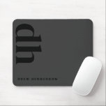 Modernes Minimalistisches Berufliches Schwarzes Mo Mousepad<br><div class="desc">Das "Modern Minimalistische Beruflich Black Monogram Mouse Pad" ist eine elegante und stilvolle Ergänzung zu jedem Arbeitsbereich. Diese personalisierten Mauspads eignen sich perfekt für die Verbesserung der Zuhause- und Arbeitsbürodekoration für Männer. Diese speziell für das anspruchsvolle berufliche konzipierten Mauspads zeichnen sich durch ein sauberes, schwarzes Monogramm aus, das ausgeklügelt wirkt....</div>