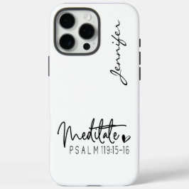 Modernes Minimalistisches Bibelverse Psalm iPhone 16 Pro Max Hülle