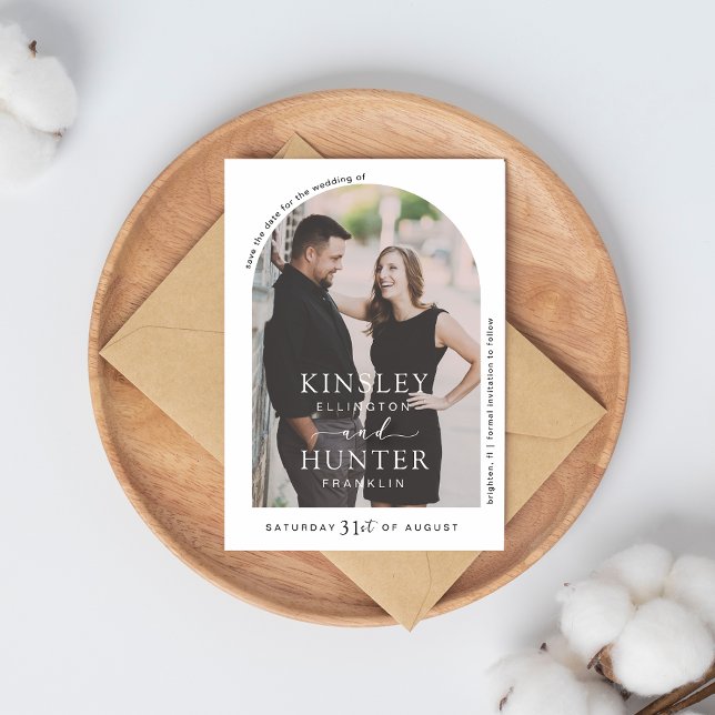 Modernes Minimalistisches Bild Save the Date (Von Creator hochgeladen)