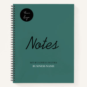 Modernes Minimalistisches Business-Notebook Notizbuch