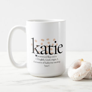 Modernes Minimalistisches Definieren der Katie 15o Kaffeetasse
