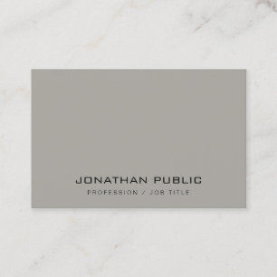 Modernes Minimalistisches Design Elegantes Templat Visitenkarte