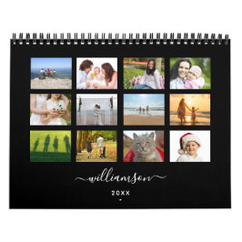 Modernes Minimalistisches DIY-Foto Kalender