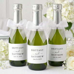 Modernes Minimalistisches Einfaches Wedding Mini