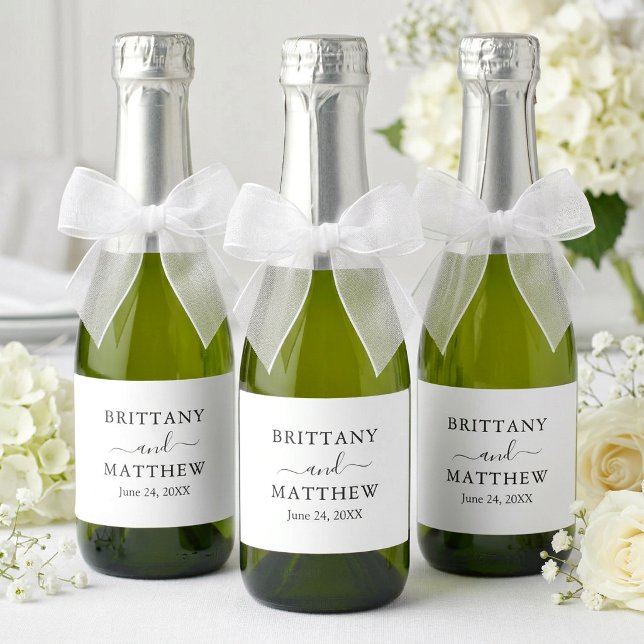 Modernes Minimalistisches Einfaches Wedding Mini (Customize to change text size or text style.)