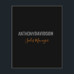 Modernes Minimalistisches Elegantes Berufliches Sc Flyer<br><div class="desc">Sauberes und einfaches,  modernes Berufliches Design.</div>