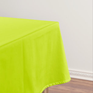 Modernes Minimalistisches Elegantes Chartreuse Gel Tischdecke