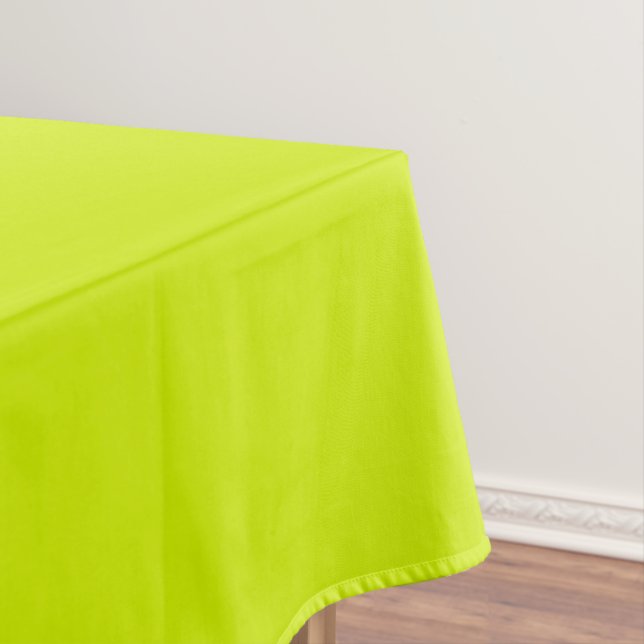 Modernes Minimalistisches Elegantes Chartreuse Gel Tischdecke (Beispiel)