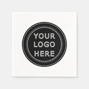 Modernes, Minimalistisches, elegantes und bearbeit Serviette