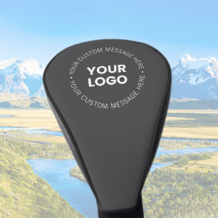 Modernes Minimalistisches Firmenlogo/jedes Bild Golf Headcover