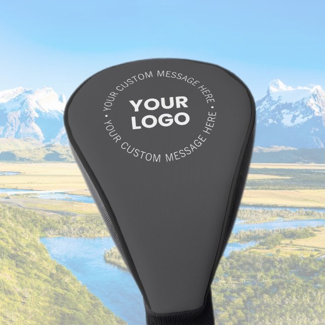 Modernes Minimalistisches Firmenlogo/jedes Bild |  Golf Headcover (Von Creator hochgeladen)