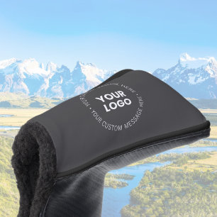 Modernes Minimalistisches Firmenlogo/jedes Bild    Golf Headcover