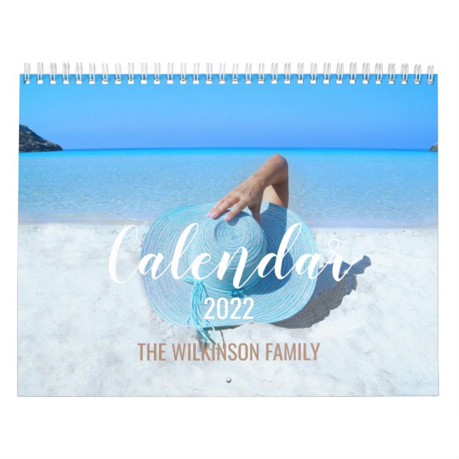 Modernes Minimalistisches Foto 2022 Kalender (Titelbild)