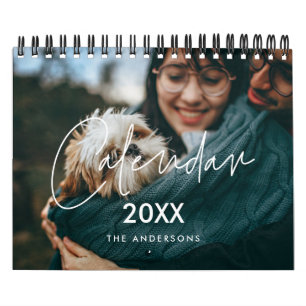 Modernes minimalistisches Foto 2026 Kalender