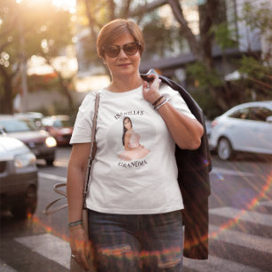 Modernes Minimalistisches Foto für Oma T-Shirt