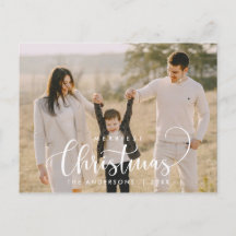 Modernes, Minimalistisches Foto für Weihnachten