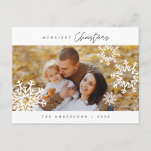 Modernes, Minimalistisches Foto für Weihnachten