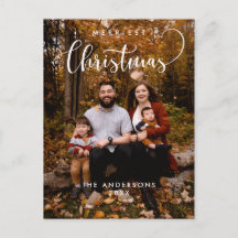 Modernes, Minimalistisches Foto für Weihnachten