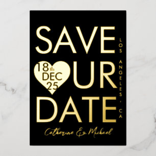 Modernes, Minimalistisches Foto im Stil der Social Folieneinladung