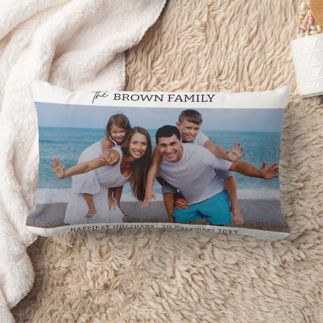 Modernes, Minimalistisches Foto mit benutzerdefini Lendenkissen (Decke)