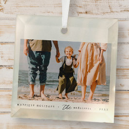 Modernes, Minimalistisches Foto mit benutzerdefini Ornament Aus Glas