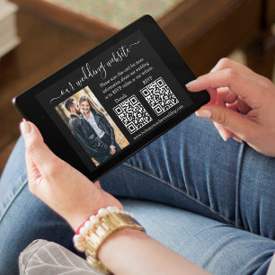 Modernes Minimalistisches Foto UAWG Details 2 QR H Karte