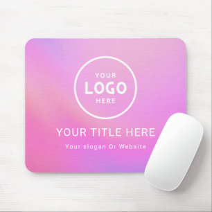 Modernes minimalistisches Geschäftslogo Mousepad
