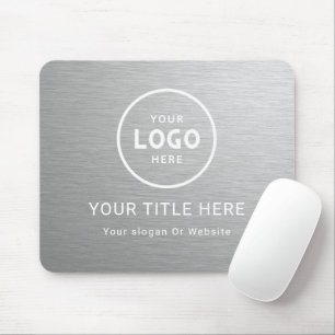 Modernes minimalistisches Geschäftslogo Mousepad