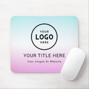 Modernes minimalistisches Geschäftslogo Mousepad