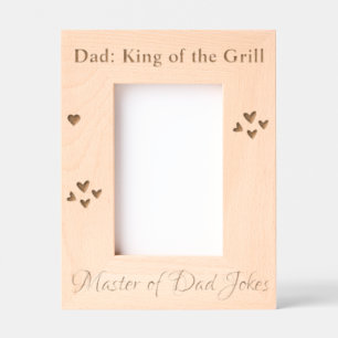 Modernes Minimalistisches Geschenk meines Vaters T Geätzte Rahmen