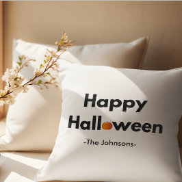 Modernes Minimalistisches Halloween-Kissen - Perso Kissen
