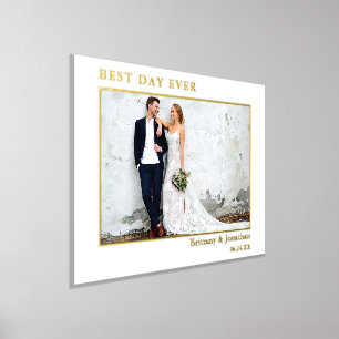 Modernes Minimalistisches Hochzeitssemble Foto Bes Foliendrucke