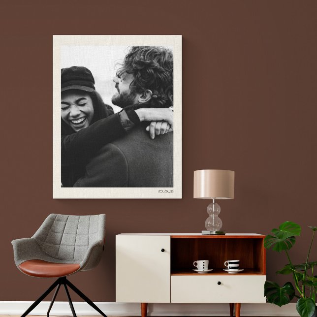 Modernes Minimalistisches Hochzeitssemble Foto und Leinwanddruck (Von Creator hochgeladen)