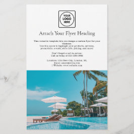 Modernes Minimalistisches Logo | Sauberes Branding Flyer